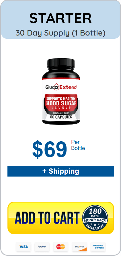 Gluco extend 1 bottle